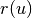 r(u)